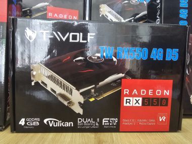 Card Màn Hình VGA T-Wolf Radeon RX 550 | 4GB GDDR5