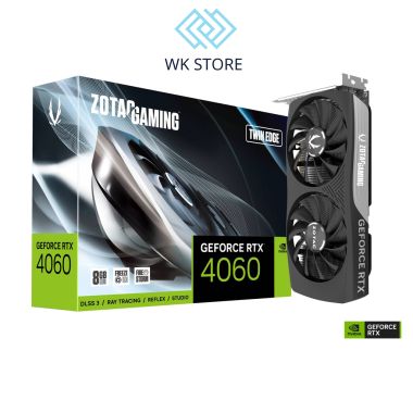 Card màn hình VGA ZOTAC GAMING GeForce RTX 4060 8GB TWIN EDGE OC Black / White