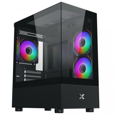 Vỏ Case Xigmatek ALPHARD M 3GF | M-ATX | Trắng / Đen