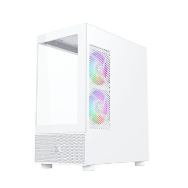 Vỏ Case Xigmatek ALPHARD M 3GF | M-ATX | Trắng / Đen