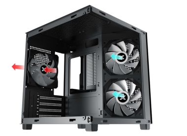 Vỏ Case Xigmatek Aqua M Nano II Black (M-ATX)