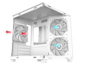 Vỏ Case Xigmatek Aqua M Nano II White (M-ATX)