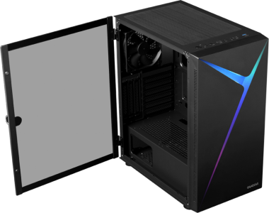 Vỏ case máy tính Gamdias Argus E4 Elite Black / White ATX, M-ATX Không Fan