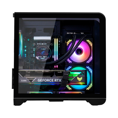 Vỏ Case Máy Tính MIK Barbatos M | Black / White | M-ATX | No Fan