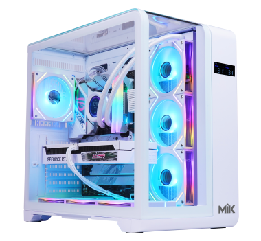 Vỏ case MIK BARBATOS ATX / Không Fan