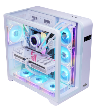 Vỏ case MIK BARBATOS ATX / Không Fan