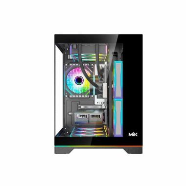 Vỏ Case MIK G7 Led Strip Black | ITX/ M-ATX