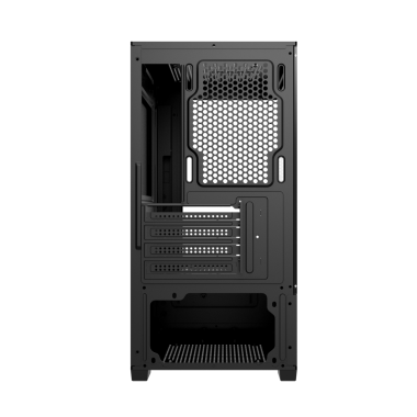 Vỏ case máy tính EDRA ECS1303 | M-ATX | No Fan | Black / White