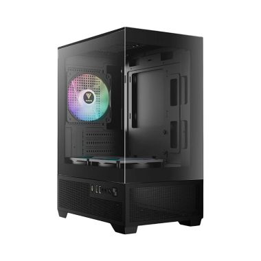 Vỏ Case Gamdias AURA GC9M Elite ARGB Black | Kèm 3 Fan ARGB