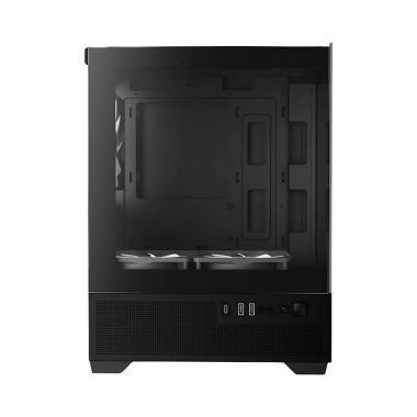 Vỏ Case Gamdias AURA GC9M Elite ARGB Black | Kèm 3 Fan ARGB