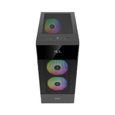 Vỏ Case Gamdias AURA GC5 ARGB | M-ATX | Black