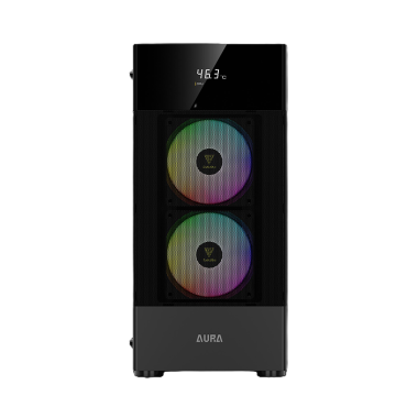 Vỏ Case Gamdias AURA GC5 ARGB | M-ATX | Black