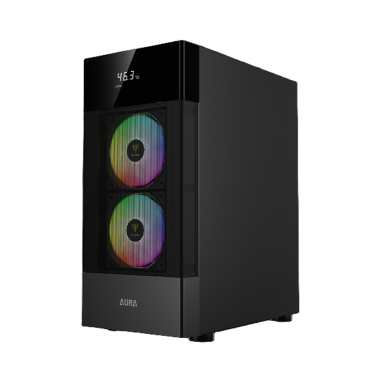 Vỏ Case Gamdias AURA GC5 ARGB | M-ATX | Black