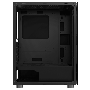 Vỏ Case máy tính Xigmatek Hero 3F, ATX, 2 mặt kính cường lực, Kèm 3 Fan LED RGB Auto