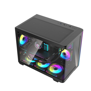 VỎ CASE MÁY TÍNH DARKFLASH L285M | Full M-ATX | No Fan
