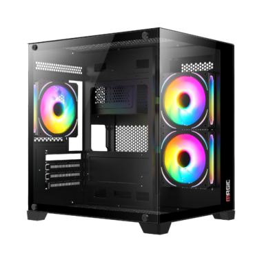 VỎ CASE MÁY TÍNH MAGIC AQUA-M ULTRA (M-ATX, No Fan)