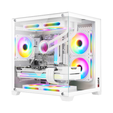 VỎ CASE MÁY TÍNH MAGIC AQUA-M ULTRA (M-ATX, No Fan)