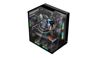 Vỏ Case MIK G3 Prism Glass ATX Black