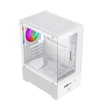 Vỏ Case Máy Tính Xigmatek View 3GF | M-ATX, ITX | Kèm 3 Fan Led