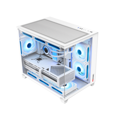 VỎ CASE MAGIC AQUA-M ULTRA PRO WHITE (Full M-ATX)