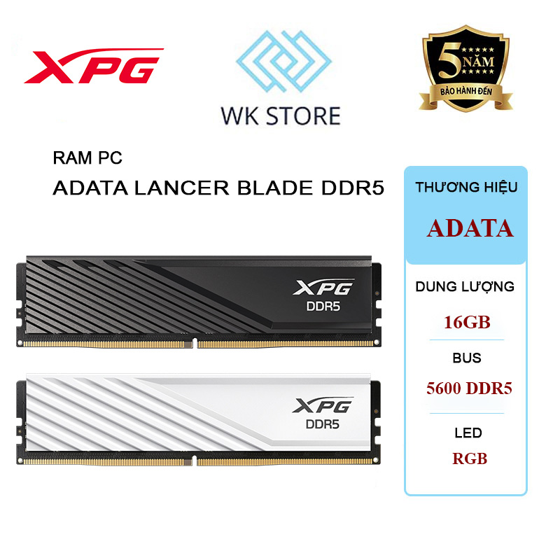 Ram Adata Lancer Blade DDR5 | 16GB | 5600MHz
