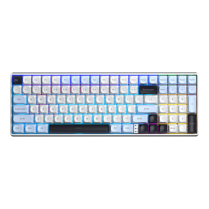 Bàn Phím Cơ Aula S100 Pro 3 Mode | Bluetooth, 2.4G, Brown Switch