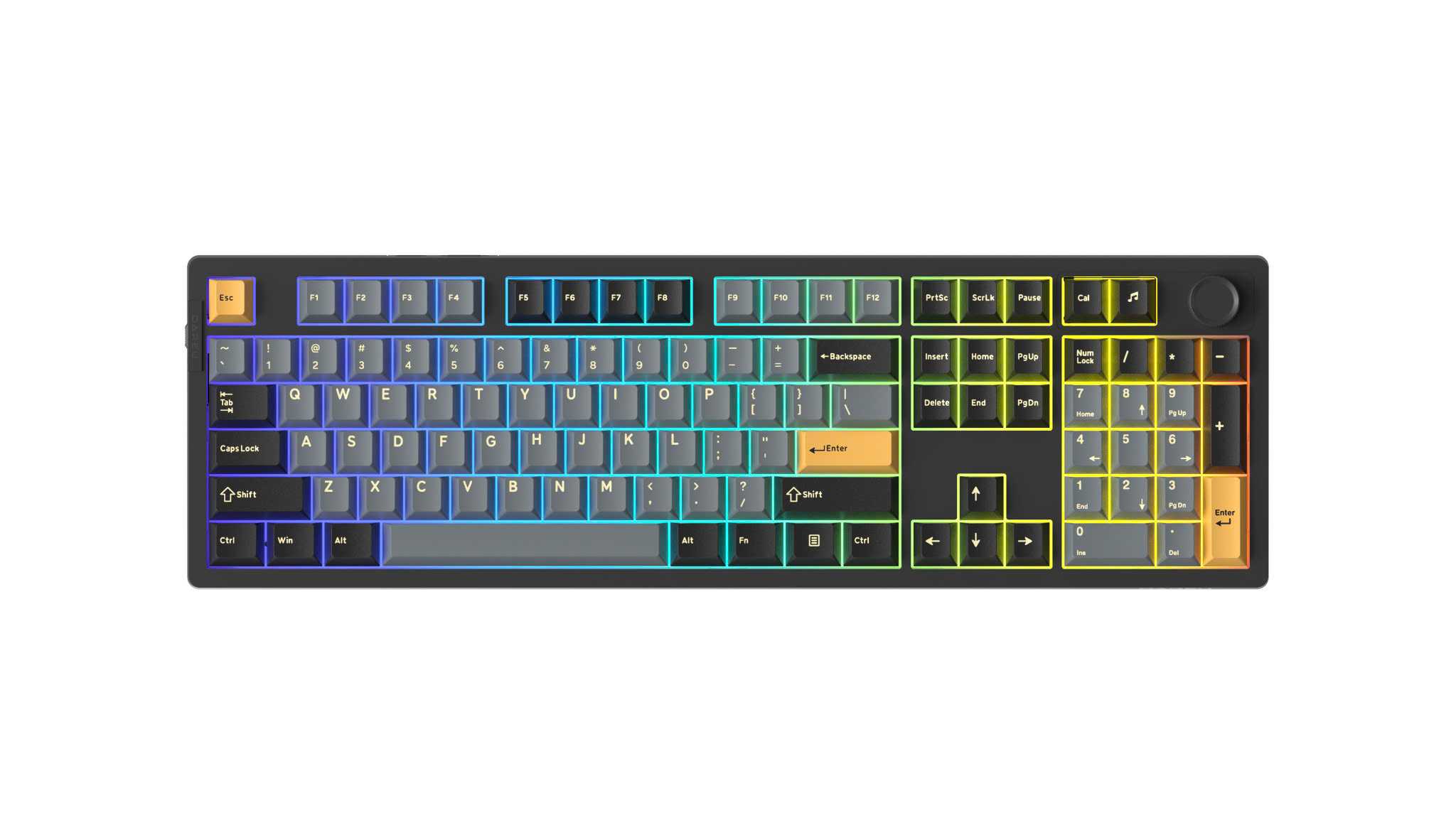 Bàn Phím Cơ Dareu EK106 Pro Black Golden | Cloud Switch