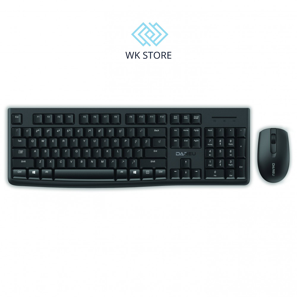 Bộ bàn phím chuột không dây DAREU LK186G