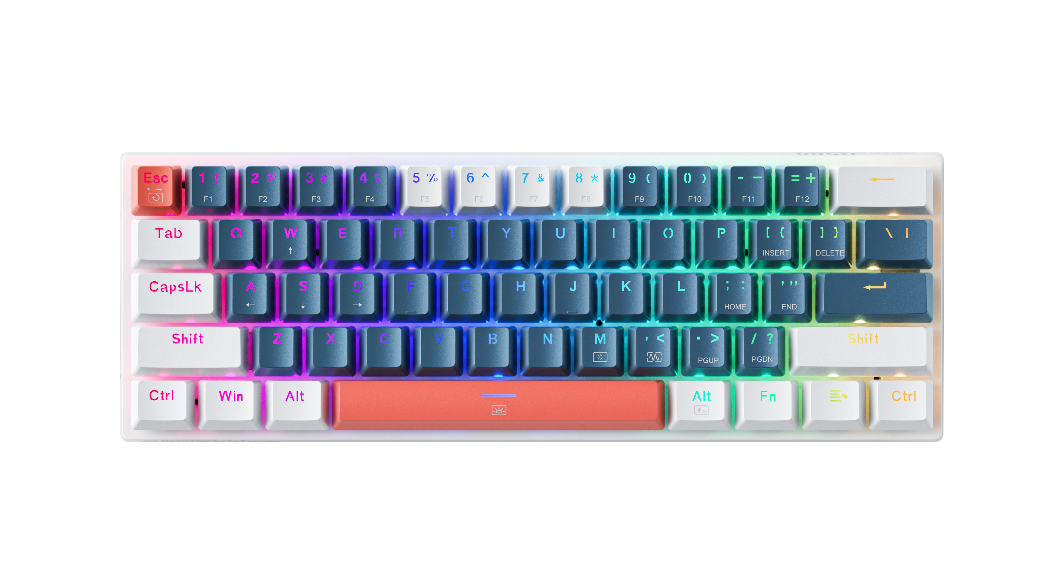BÀN PHÍM CƠ MACHENIKE K500-B61 60% LAYOUT, RGB