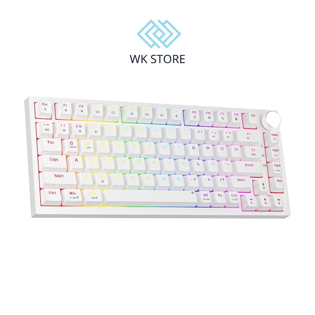 BÀN PHÍM CƠ NEWMEN GM326 White / Type C / Hotswap