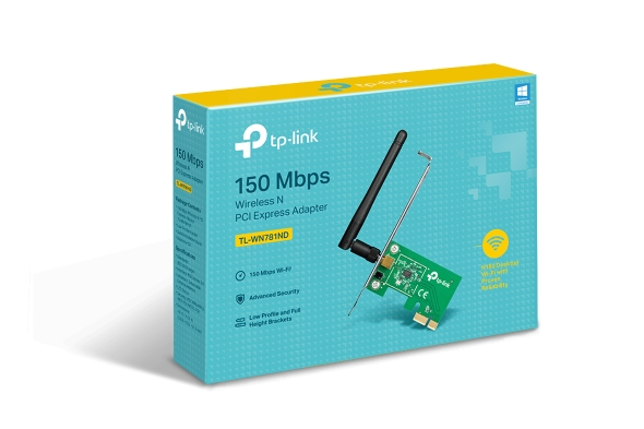 Card Wifi TP-LINK TL-WN781ND PCI Express Wi-Fi 150Mbps