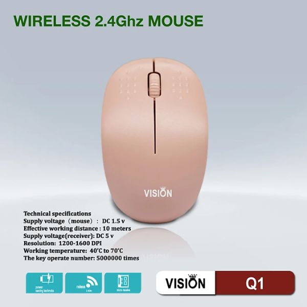 Chuột máy tính không dây VISION Q1