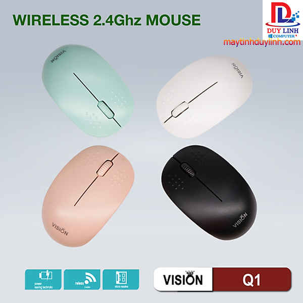 Chuột máy tính không dây VISION Q1