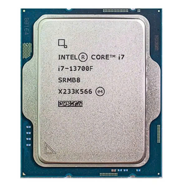 CPU Intel Core i7 13700KF Tray Up to 5.4GHz / 16 Nhân 24 Luồng / 30MB / LGA 1700