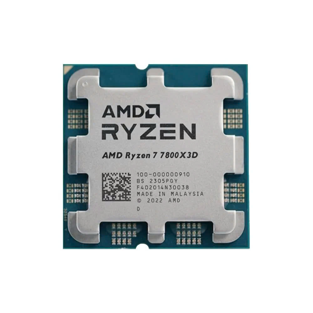 CPU AMD Ryzen 7 7800X3D TRAY / 4.2GHz Boost 5.0GHz / 8 nhân 16 luồng / 104MB / AM5