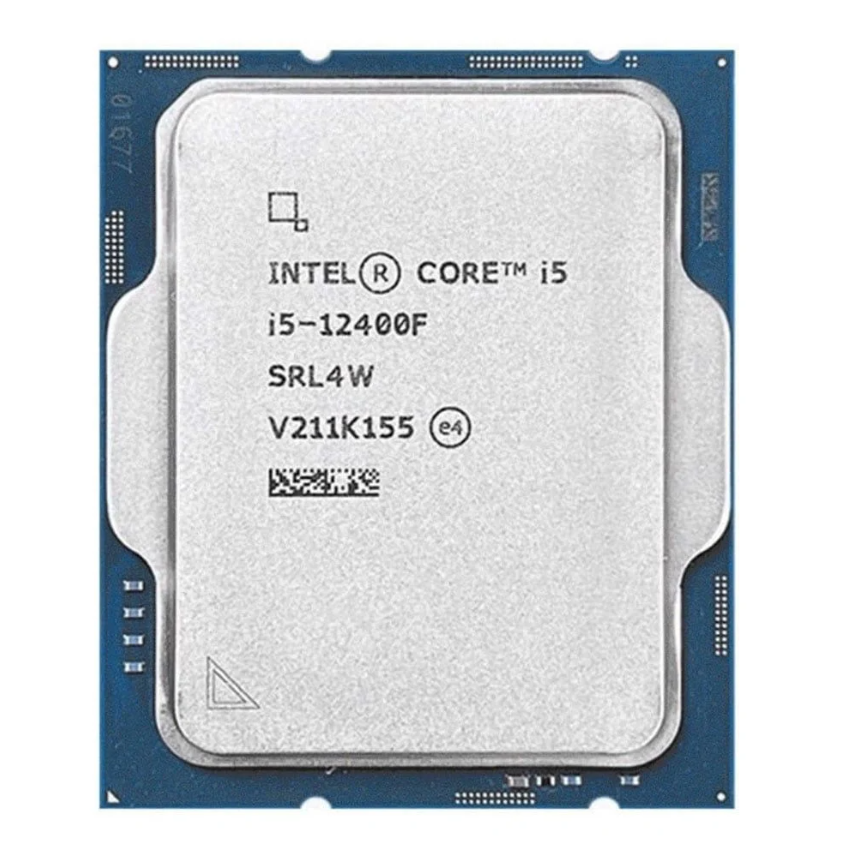 CPU I5 12400F TRAY NEW KHÔNG FAN (LGA1700, 3.00 GHz, 6 Cores 12 Threads)