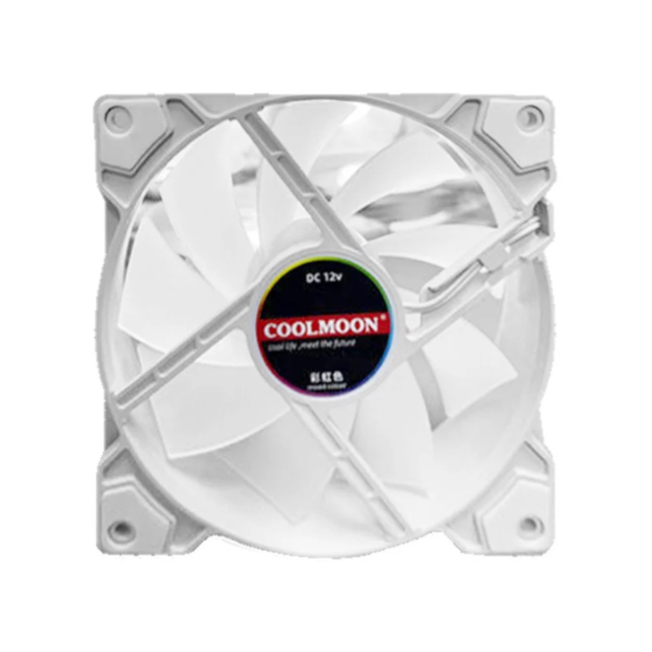 Quạt tản nhiệt - fan case led COOLMOON K8 Auto Led ( không hub )