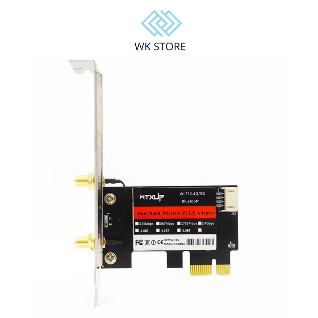 Card Wifi Bluetooth Cho PC LINKSYS Intel Ac 7260 PCI-e x1
