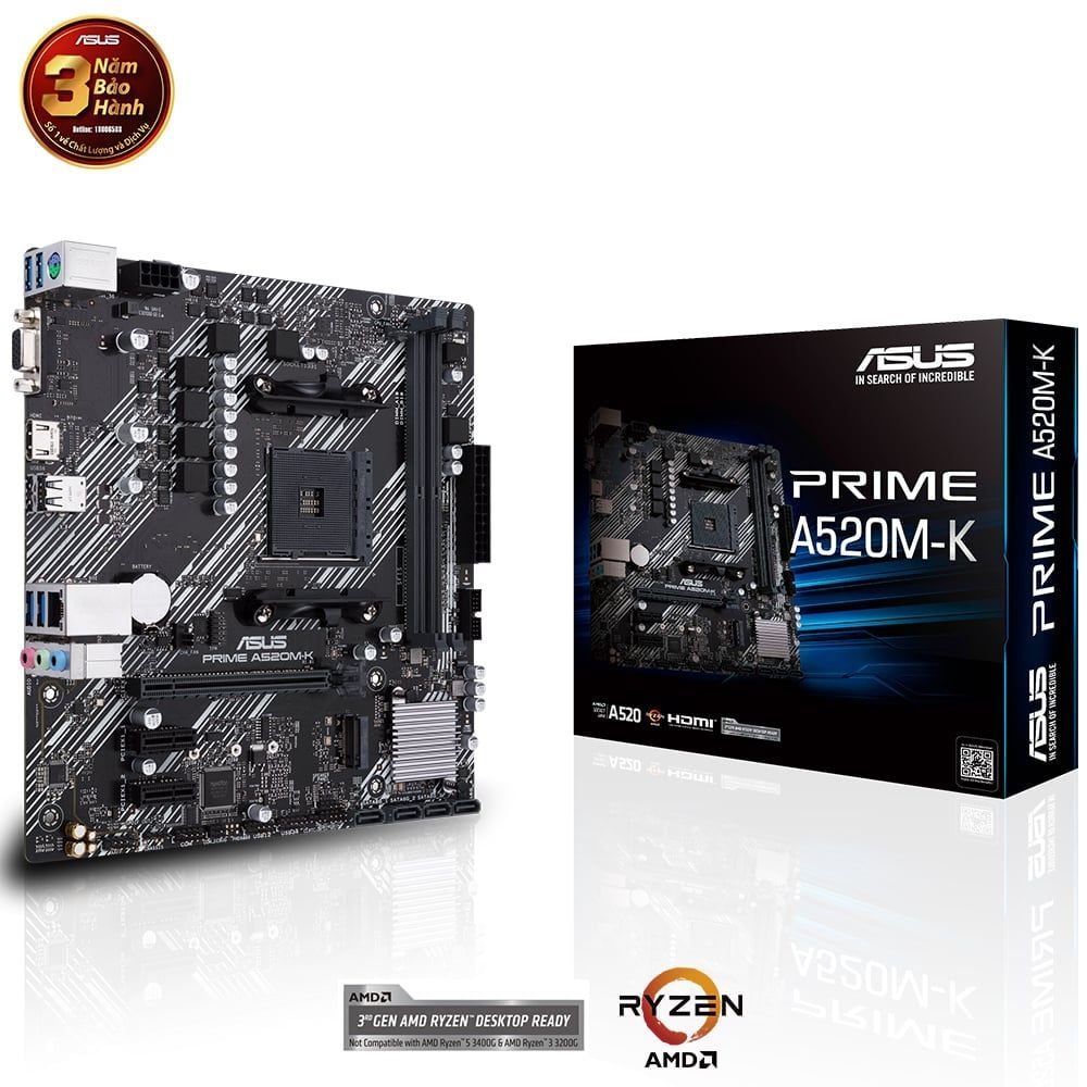Mainboard ASUS PRIME A520M-K