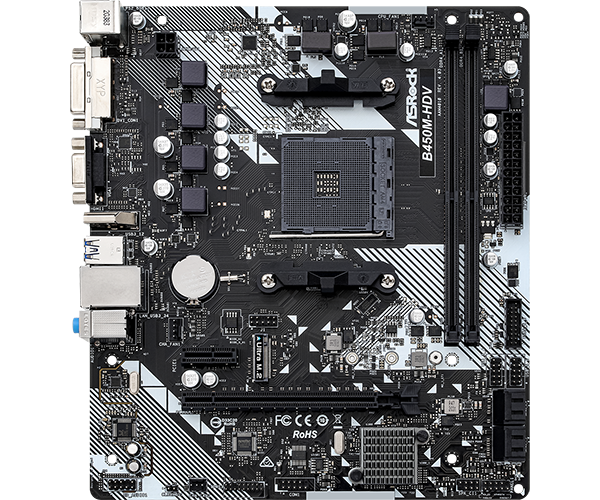 Mainboard Asrock B450M-HDV R4.0 | AMD AM4