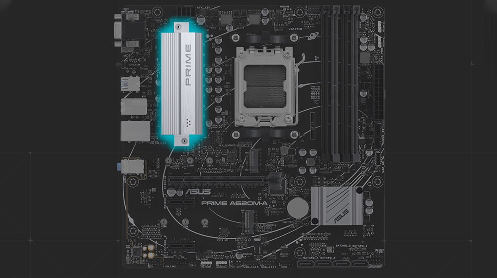 Mainboard Asus PRIME A620M-A DDR5