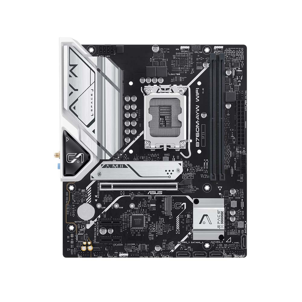 Mainboard Asus B760M-AYW WIFI | DDR5, M-ATX