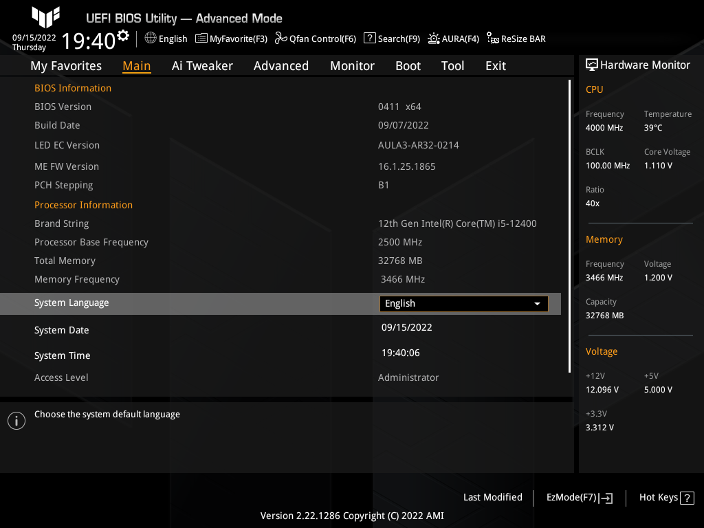 Mainboard ASUS TUF Gaming B760M-E D4