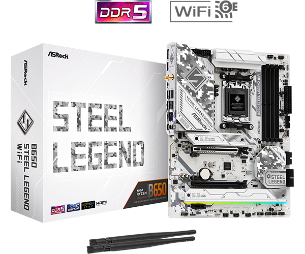 Mainboard ASRock B650 Steel Legend WiFi