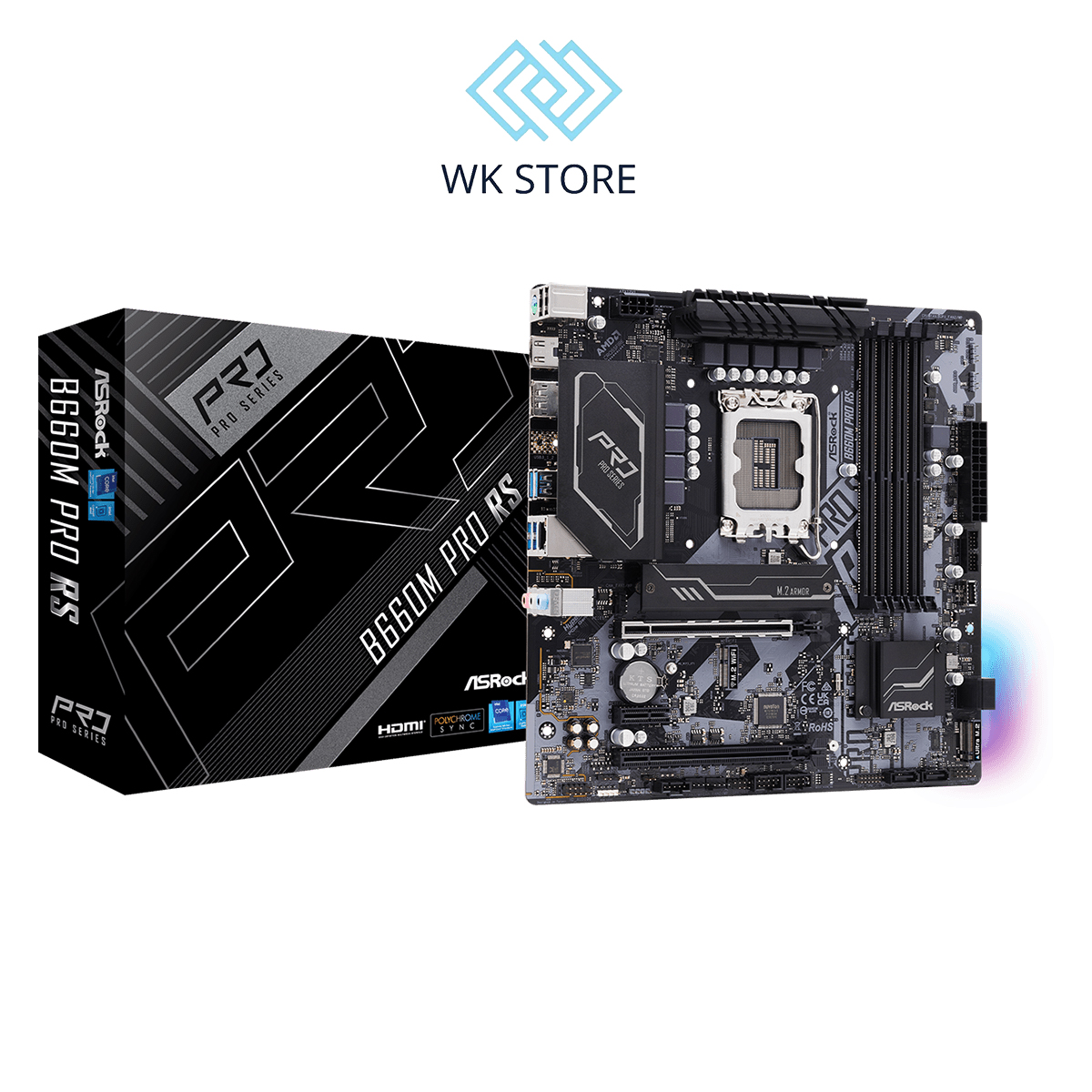 Bo mạch chủ ASROCK B660M Pro RS DDR4