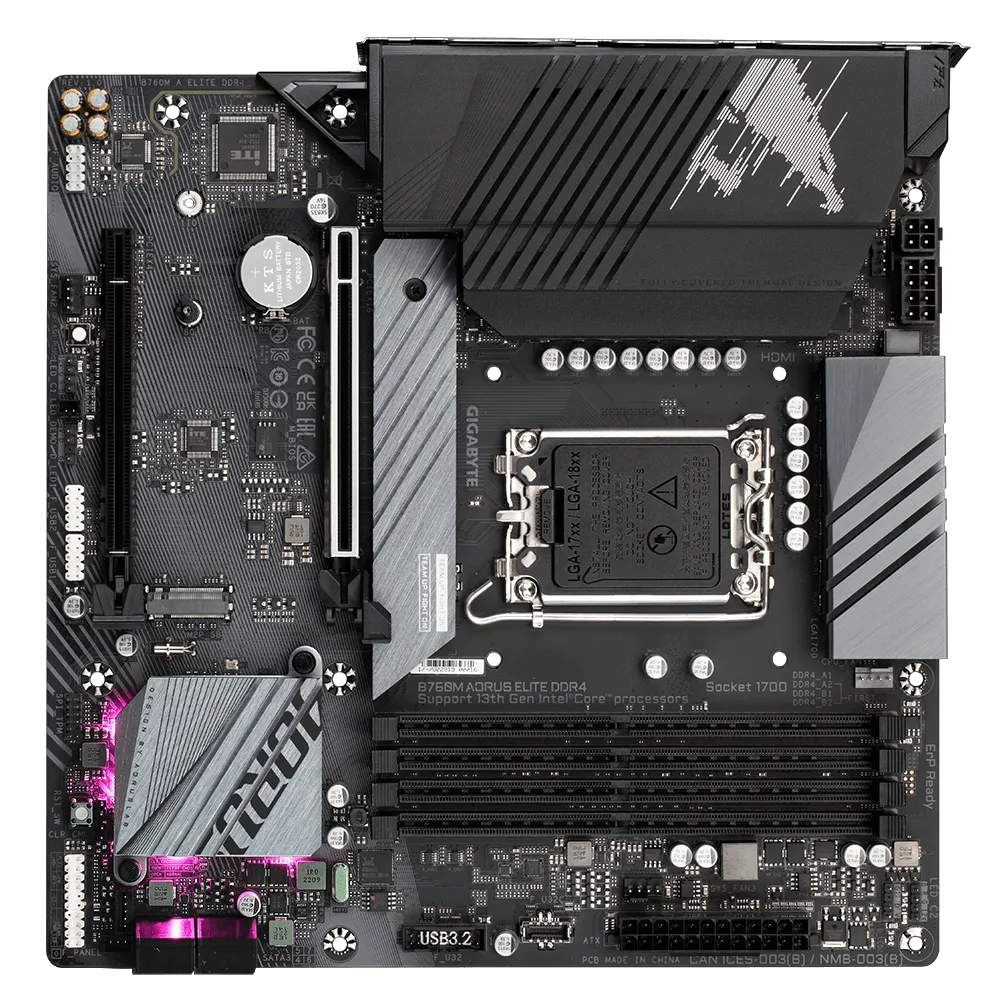 Mainboard Gigabyte B760M AORUS ELITE DDR4