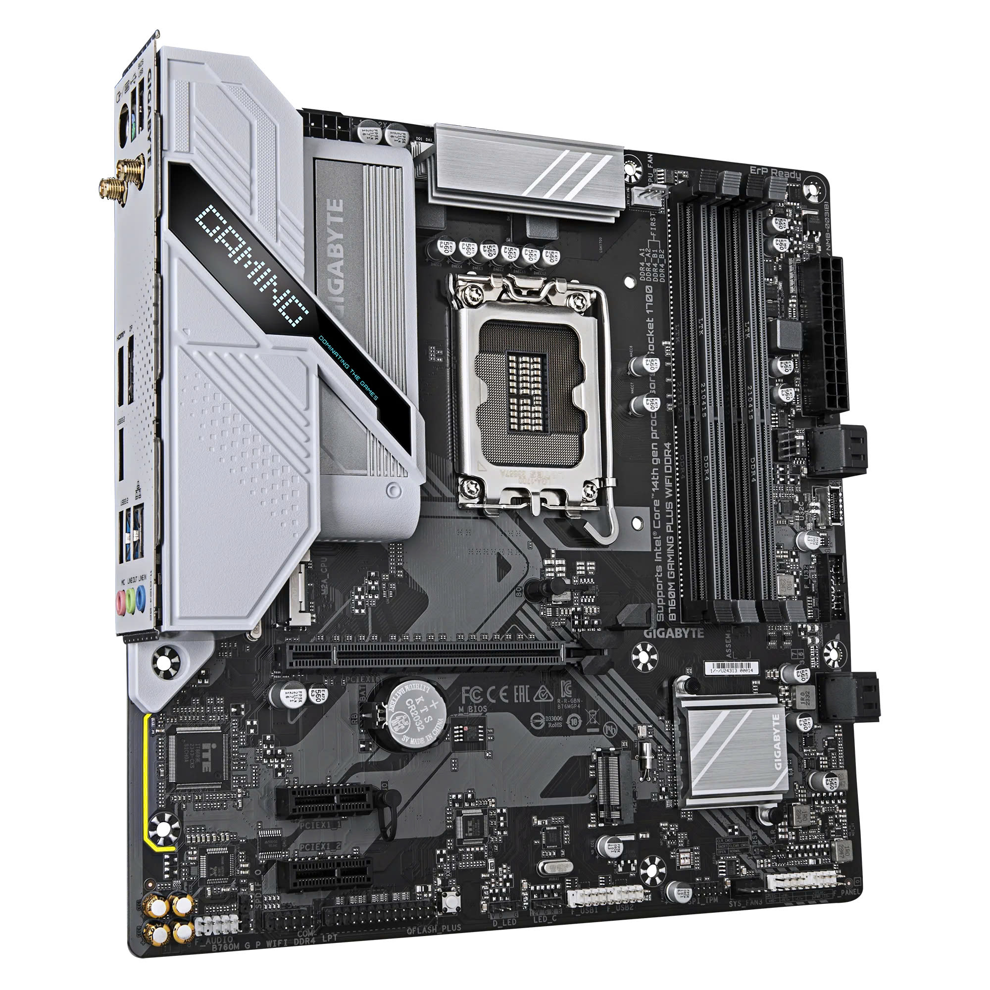 Mainboard Gigabyte B760M Gaming Plus Wifi D4 | LGA 1700, 4 x DDR4