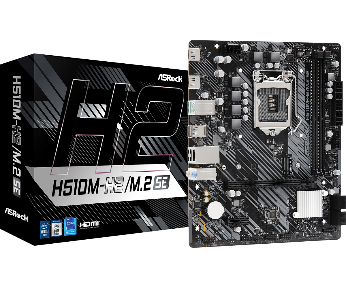 Mainboard AsRock H510M-H2 / M.2 SE | M-ATX, M.2 NVMe