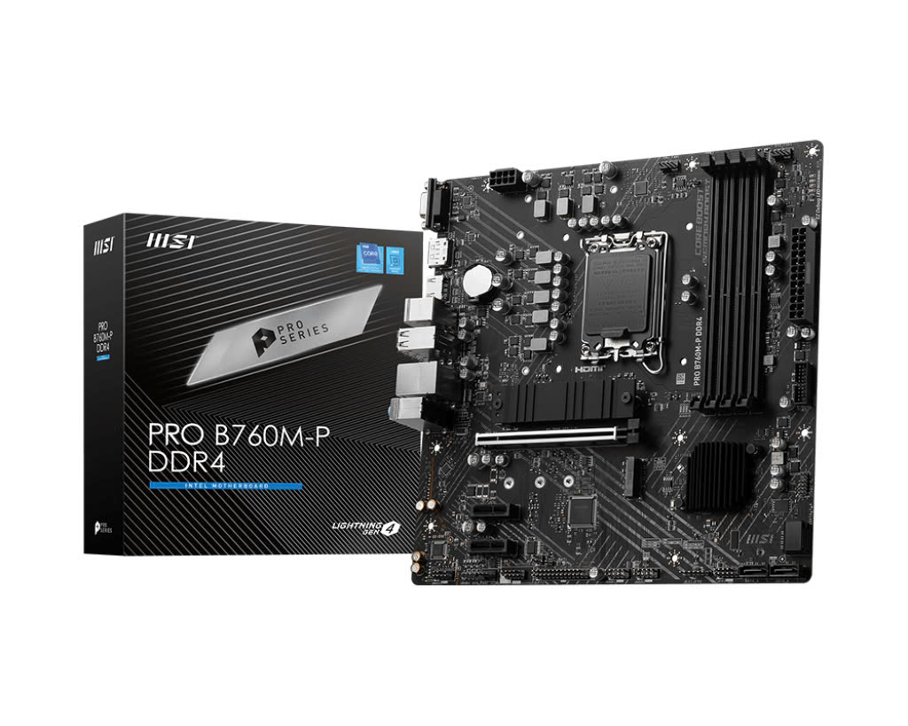 Mainboard MSI PRO B760M-P DDR4 | LGA 1700