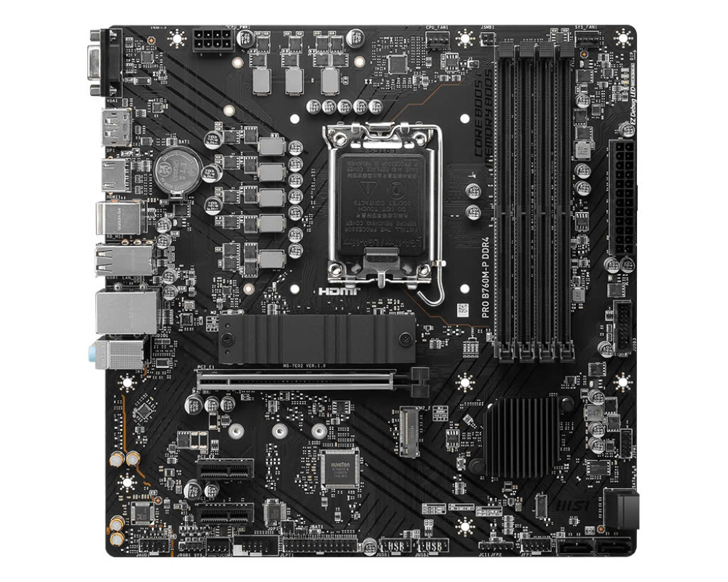 Mainboard MSI PRO B760M-P DDR4 | LGA 1700